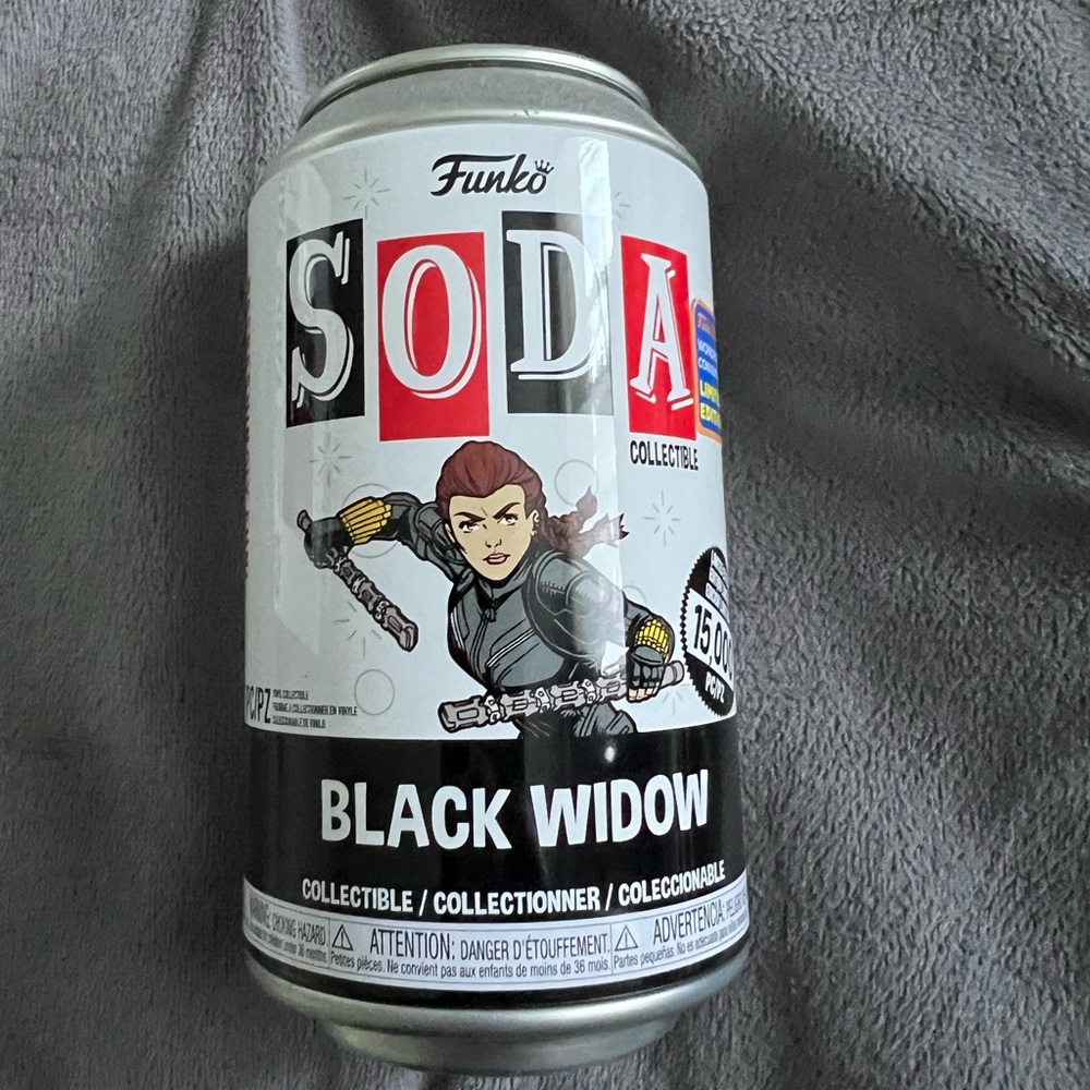 Black Widow Funko Soda Figure